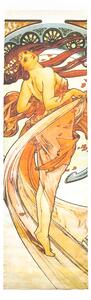 Lenbutik Tapiserie 100 % len, 145x45 cm, Alfons Mucha Tanec/ Dance