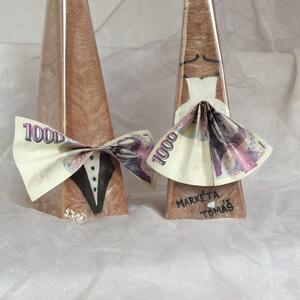 Supeko svíčky pro novomanžele 7 x 30 cm