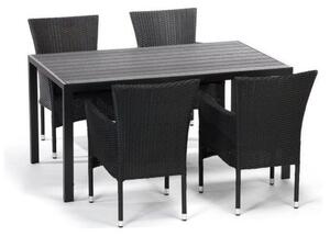 Vikio Zahradní jídelní set pro 4 osoby DT257 antracit