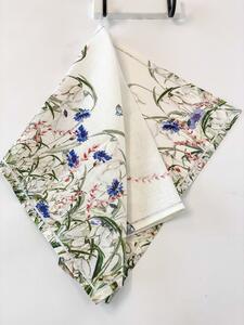 Lenbutik Luxusní lněná utěrka ,70x45 cm - Chrpa/ Cornflowers