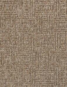 Metrážový koberec SPARTA 5617 šíře 4m tmavě hnědá