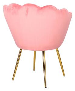 Židle Florence VIC světle růžová