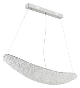 Globo 68524-40 - LED Stm lustr na lanku KRISTALLA LED/40W/230V lesklý chrom+DO