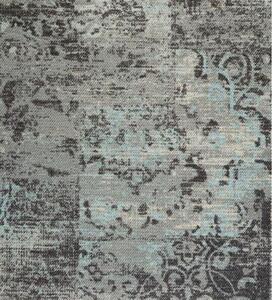 Hotelový koberec Vintage Alethea 32 šíře 4m modro-šedá