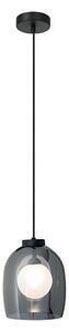 Zambelis 22051 - Lustr na lanku 1xG9/5W/230V pr. 18 cm černá