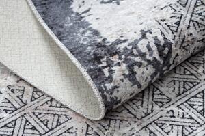 Dywany Luszczow Dětský kusový koberec MIRO 51864.804 pratelný Vintage, laťková mříž protiskluz, šedá Rozměr koberce: 120 x 170 cm
