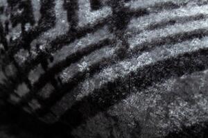 Dywany Luszczow Dětský kusový koberec MIRO 51199.807 pratelný kulatý Mramor, řecký protiskluz, černý / bílá Rozměr koberce: 200 cm KRUH