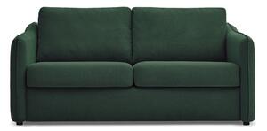 Zelená pohovka na každodenní spaní/rozkládací 178 cm Lenny – Bobochic Paris