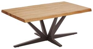 KONFERENČNÍ STOLEK, černá, barvy dubu, dřevo, kov, 110/70/45 cm Linea Natura - Konferenční stolky
