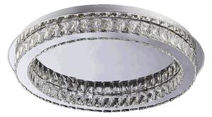 MOVIDA stropní svítidlo LED 48W 3600lm 3000K 65cm IP20, chromové
