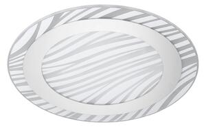 EPSYLON stropní svítidlo 2x E27 60W bez zdroje kulaté 41cm IP20,chromové