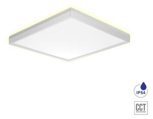 CORDIA stropní svítidlo LED 12W 1080lm 3000K-6000K 22,5cm, IP54 čtvercové, bílé