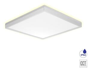 CORDIA stropní svítidlo LED 18W 1620lm 3000K-6000K 30cm, IP54 čtvercové, bílé