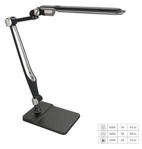 MENTOR stolní lampa LED 9W 192-489lm 3000-6500K, černá