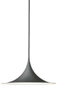 Závěsná svítidlo GUBI, Semi, stmívatelné, Černá, Obývací pokoj, Kov, Design