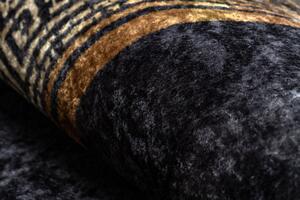 Dywany Łuszczów Kusový koberec Miro 51278.809 Marble black / gold - 120x170 cm