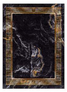 Dywany Łuszczów Kusový koberec Miro 51278.809 Marble black / gold - 120x170 cm