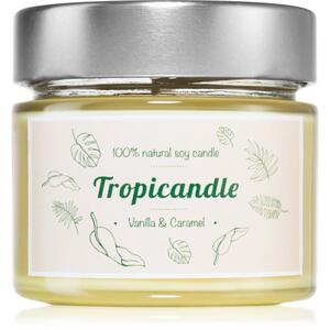 Tropicandle Vanilla & Caramel vonná svíčka 150 ml
