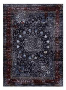 Kusový koberec Miro 51600.810 Rosette navy blue-80x150