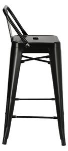 Barová židle Paris Back Short 66cm černá