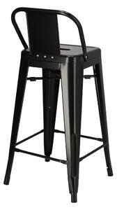 Barová židle Paris Back Short 66cm černá