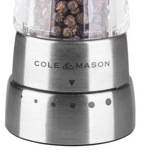 Cole&Mason - Sada mlýnků na sůl a pepř DERWENT 2 ks 19 cm lesklý chrom