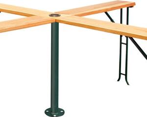 FurniGO Barový stůl Quattro 241x241x104 cm