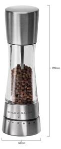Cole&Mason - Mlýnek na pepř DERWENT 19 cm lesklý chrom
