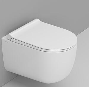 Ceramica Dolomite Mirto Round záchodová mísa závěsná bez splachovacího kruhu s vírovým splachováním bílá lesk D474901