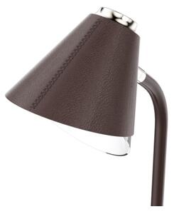 Immax 08971L - LED Stmívatelná stolní lampa FINCH LED/9W/12/230V hnědá/zlatá