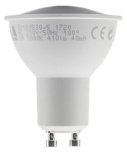 TESLA lighting Tesla - LED žárovka GU10, 5W, 230V, 410lm, 25 000h, 3000K teplá bílá, 100°