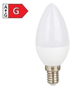 Diolamp SMD LED žárovka matná Candle C37 5W/230V/E14/3000K/440Lm/200°