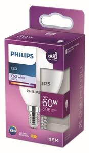 Philips 8719514309708 LED žárovka E14 7W/60W 806lm 4000K P48 kapka