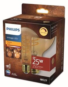 Philips 8719514315471 LED žárovka vintage E27 4W/25W 250lm 1800K G93 GOLD stmívatelná