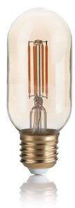 Ideal Lux 151700 LED žárovka E27 Vintage T45 4W/300lm 2200K jantarová
