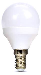 SOLIGHT LED žárovka miniglobe matná G45 6W, E14, 4000K, 510lm