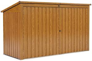 Skladování odpadkových košů 3 x 240l Hamilton Store Boss hnědý