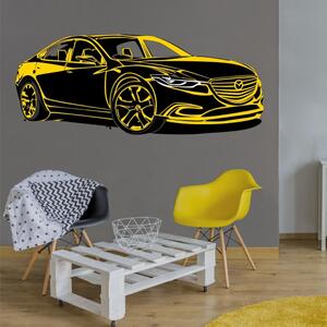 INSPIO-textilní přelepitelná samolepka - INSPIO - výroba dárků a dekorací - Samolepka na zeď - Mazda