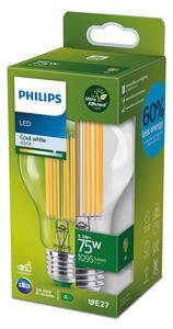 Philips 8719514435698 LED žárovka E27 5,2W/75W 1095lm 4000K A70 filament A-class