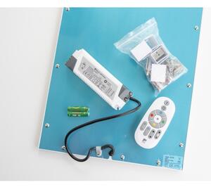 Eglo 32734 - LED RGBW Stmívatelný přisazený panel SALOBRENA-C 34W/230V bílá+ DO