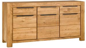 Komoda V- Kopenhagen Dub, 173 cm, výška 85 cm