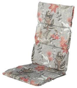 Polstr Pippa Hartman na zahradní nábytek v barvě grey potah: 123x50x10cm polohovací židle