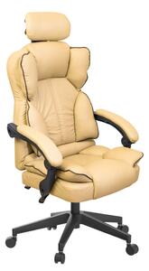 Ředitelská otočná židle LUX, ve více barvách, béžová