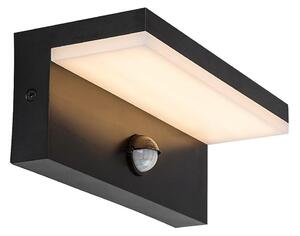 Rabalux 77115-LED Ven. nás. svítidlo se senzorem ZARAGOZA LED/9W/230V IP54 černá