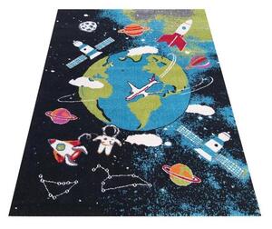Barevný koberec s motivem Vesmír