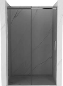 MEXEN - Omega dveře sprchové posuvné, 130 cm - grafitová šedá - chrom - 825-130-000-01-40