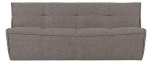 Hnědá pohovka z textilie bouclé 204 cm Cluster – vtwonen