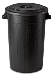 Odpadkový koš Drum 120 l, černý