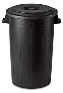 Odpadkový koš Drum 100 l, černý