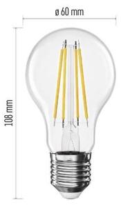 Sigor 6161301 LED žárovka filament E27 4,8W 470lm, náhrada za 40W, Ra97, 2700K, stmívatelná